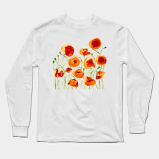 Poppy Sunrise Long Sleeve T-Shirt